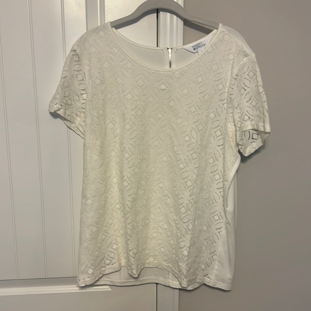 White Lace Shirt